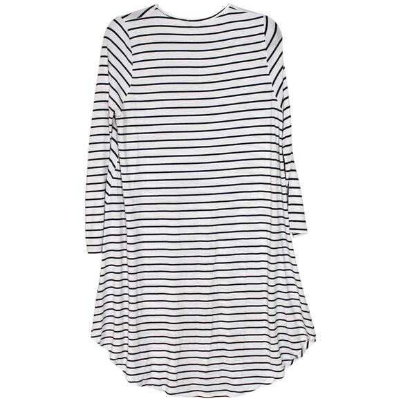 CHIC Stripe Midi Dress Jersey Size Large/XL - Picture 4 of 4